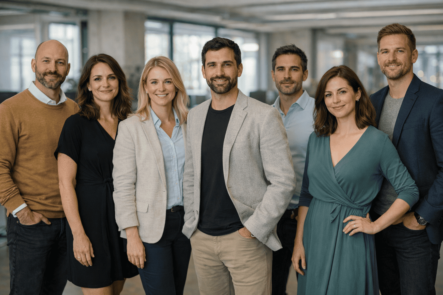 Team working on AI trading platform — Finbitvex Prestiż